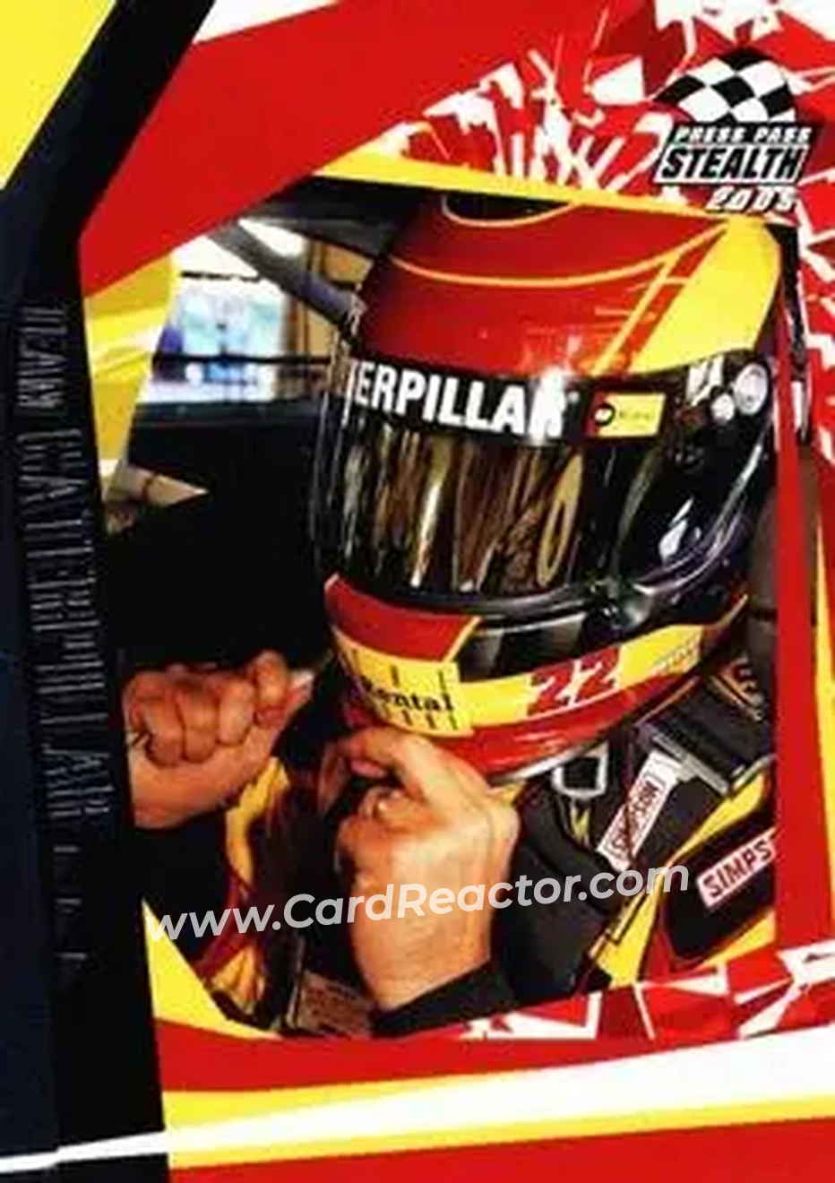 2005 Press Pass Stealth #18 - Scott Wimmer - Bill Davis Racing - Front
