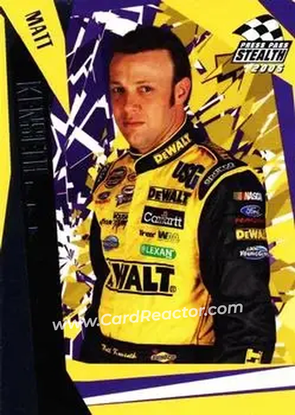 2005 Press Pass Stealth #21 - Matt Kenseth - Roush Racing - Front