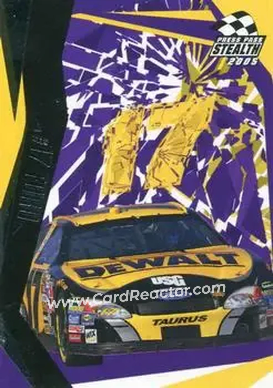2005 Press Pass Stealth #24 - Matt Kenseth - Roush Racing - Front