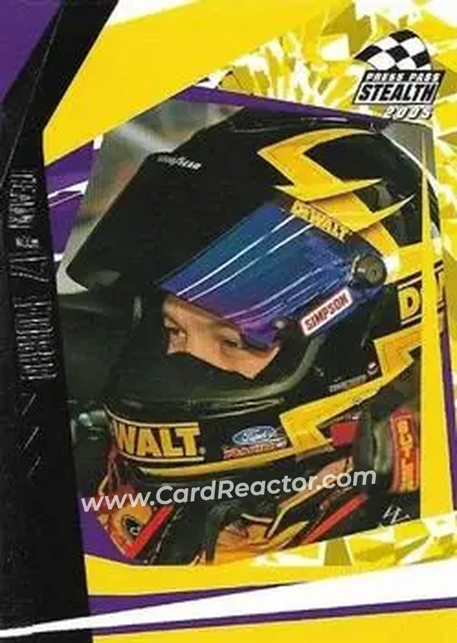 2005 Press Pass Stealth #27 - Matt Kenseth - Roush Racing - Front 2005 Press Pass Stealth #27 - Matt Kenseth - Roush Racing - Front