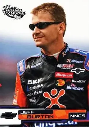 2005 Press Pass Trackside #1 Jeff Burton