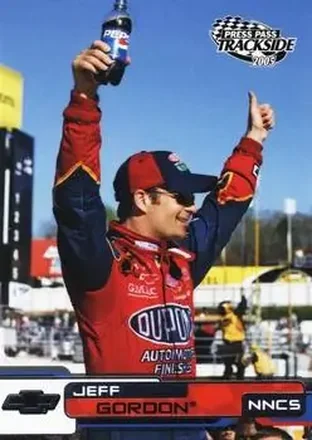 2005 Press Pass Trackside #3 Jeff Gordon
