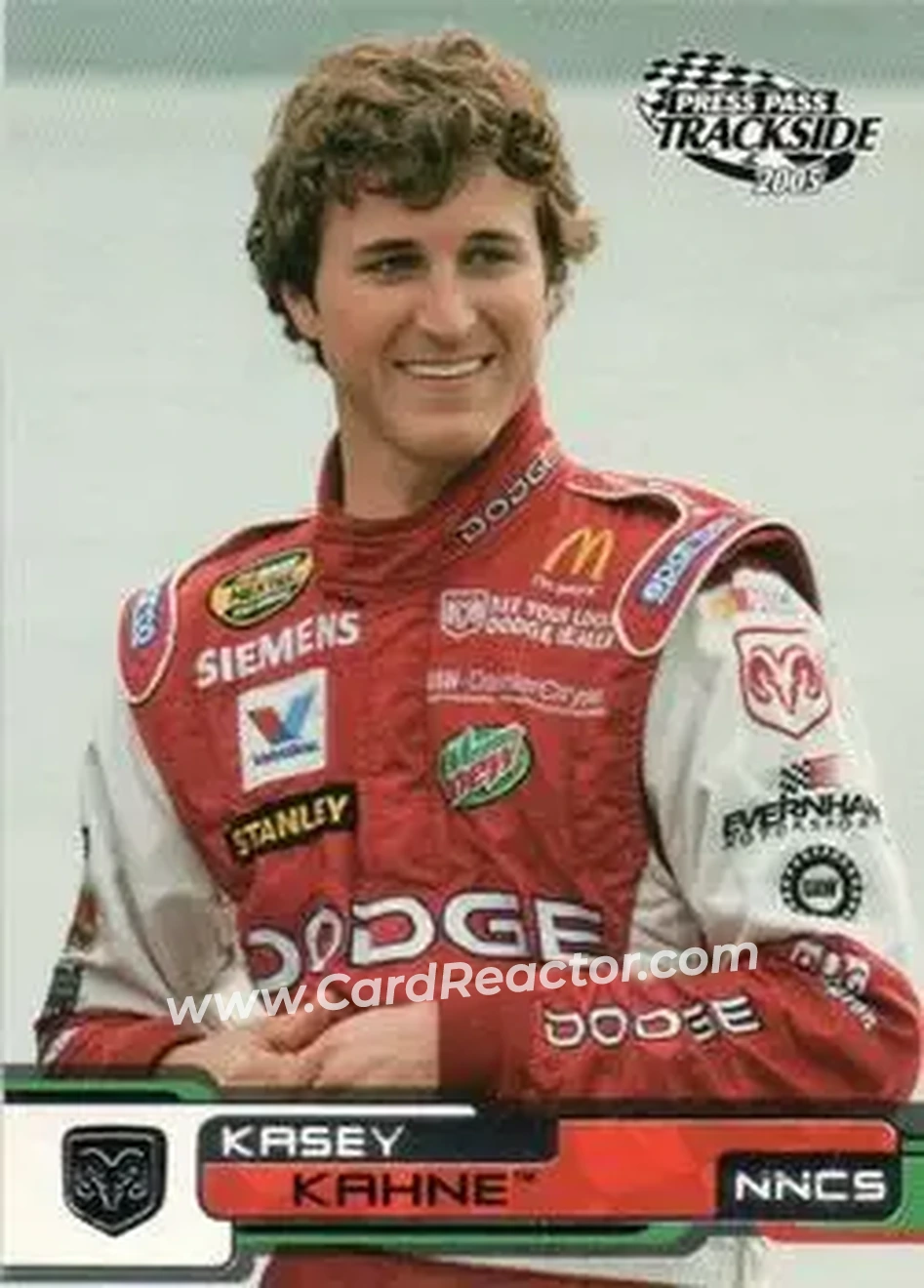 2005 Press Pass Trackside #14b - Kasey Kahne - Evernham Motorsports - Front 2005 Press Pass Trackside #14b - Kasey Kahne - Evernham Motorsports - Front