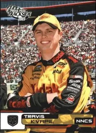 2005 Press Pass Trackside #15 Travis Kvapil