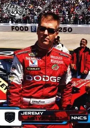 2005 Press Pass Trackside feature card