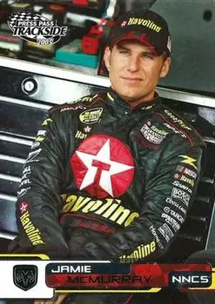 2005 Press Pass Trackside #18 Jamie McMurray