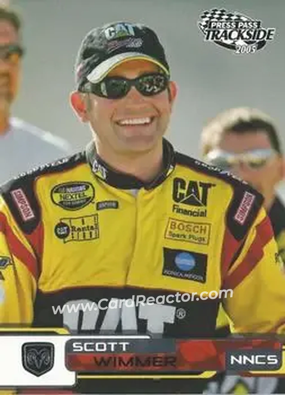 2005 Press Pass Trackside #24 - Scott Wimmer - Bill Davis Racing - Front