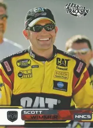 2005 Press Pass Trackside feature card