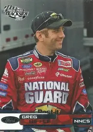 2005 Press Pass Trackside #26 - Greg Biffle - Roush Racing