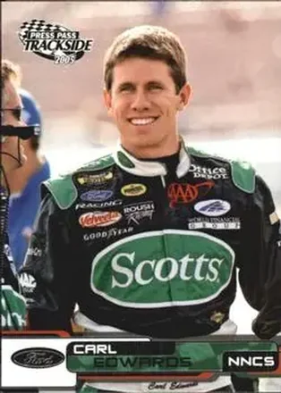 2005 Press Pass Trackside #28 - Carl Edwards - Roush Racing