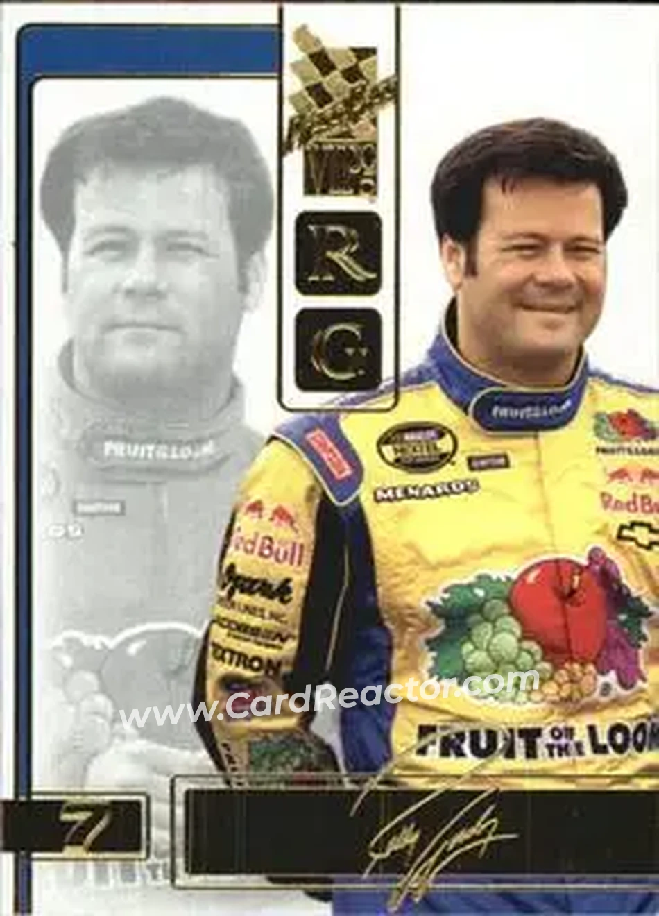 2005 Press Pass VIP #8 - Robby Gordon - Robby Gordon Motorsports - Front 2005 Press Pass VIP #8 - Robby Gordon - Robby Gordon Motorsports - Front