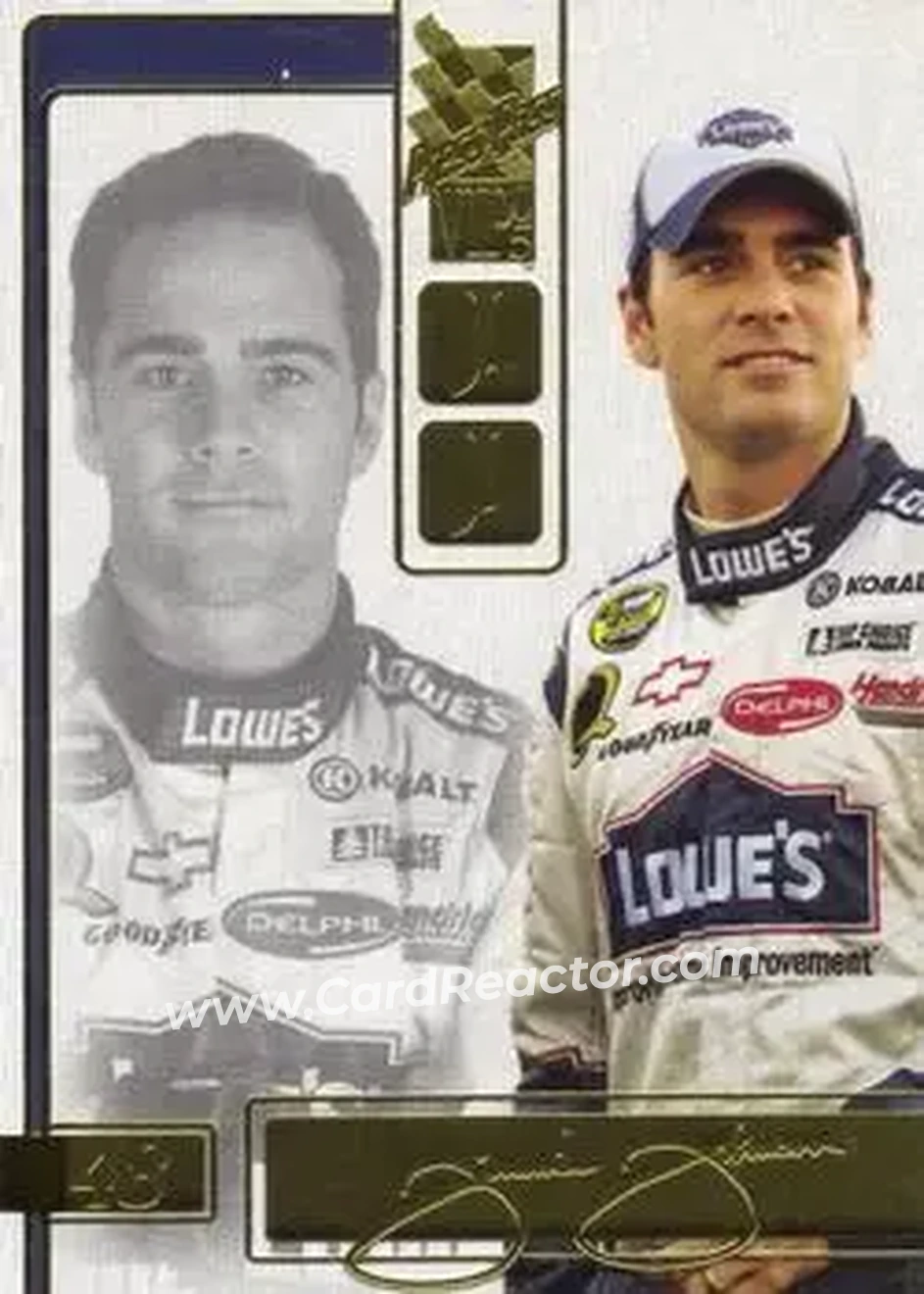 2005 Press Pass VIP #11 - Jimmie Johnson - Hendrick Motorsports - Front