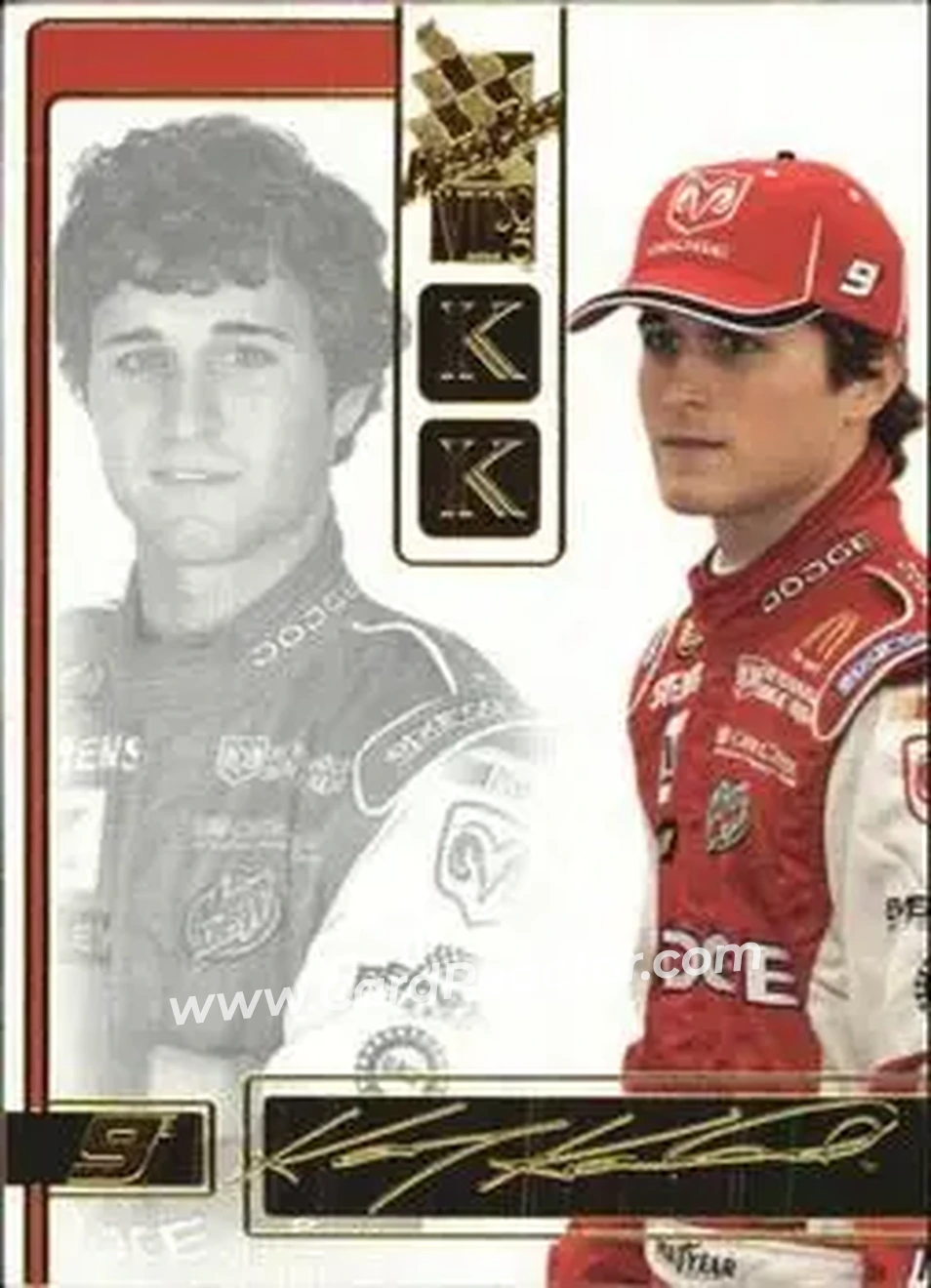 2005 Press Pass VIP #12 - Kasey Kahne - Evernham Motorsports - Front