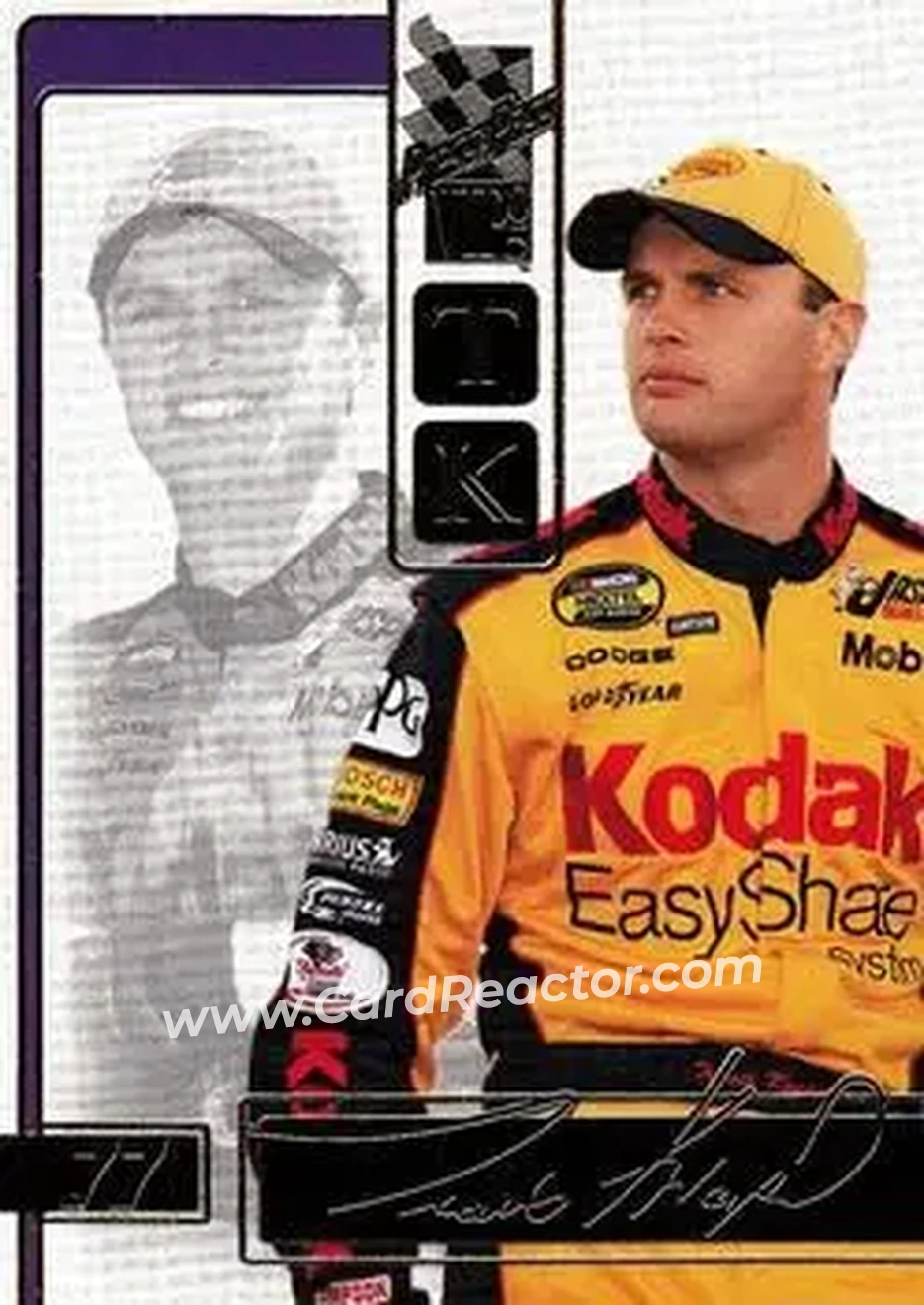 2005 Press Pass VIP #14 - Travis Kvapil - Penske-Jasper Racing - Front