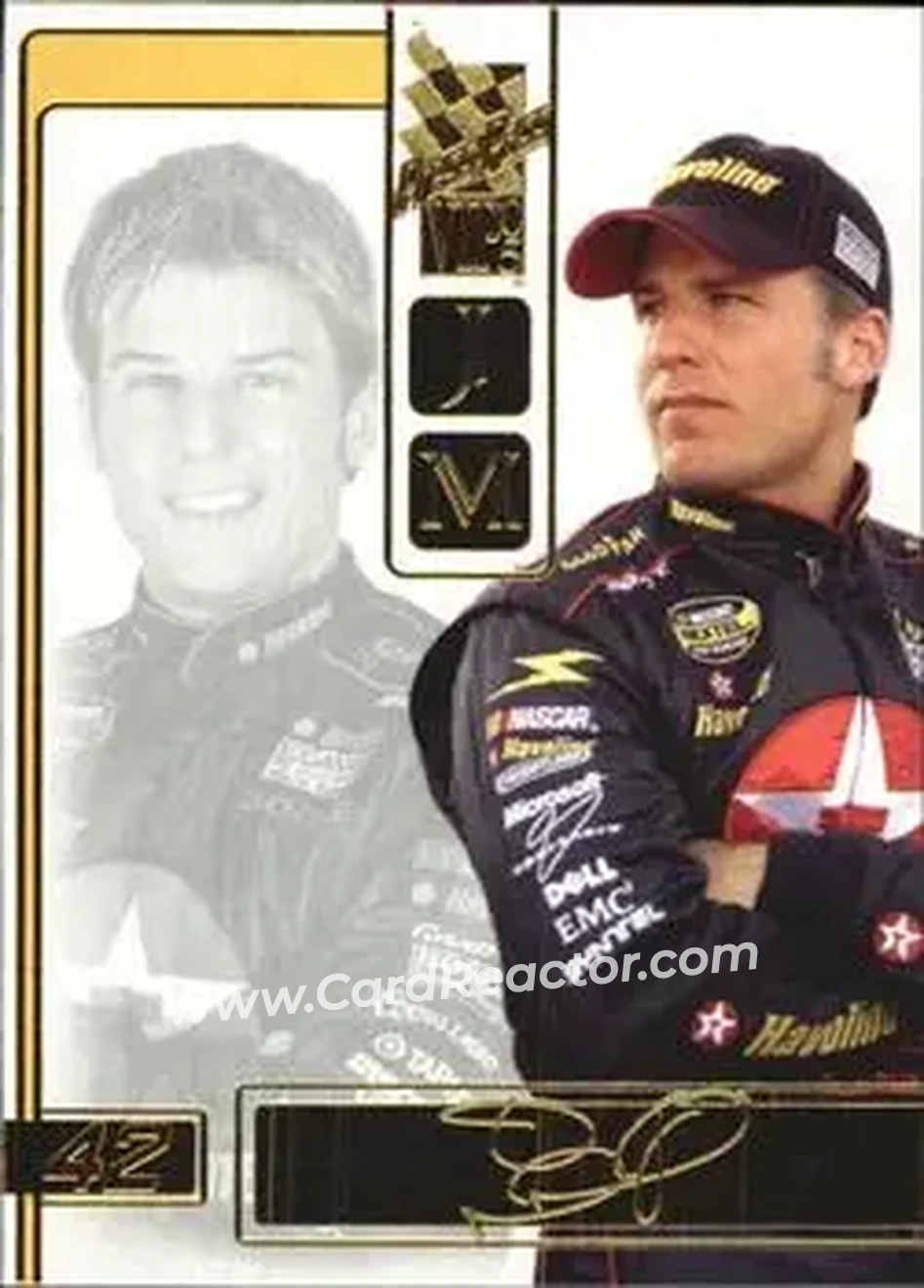 2005 Press Pass VIP #20 - Jamie McMurray - Chip Ganassi Racing with Felix Sabates - Front