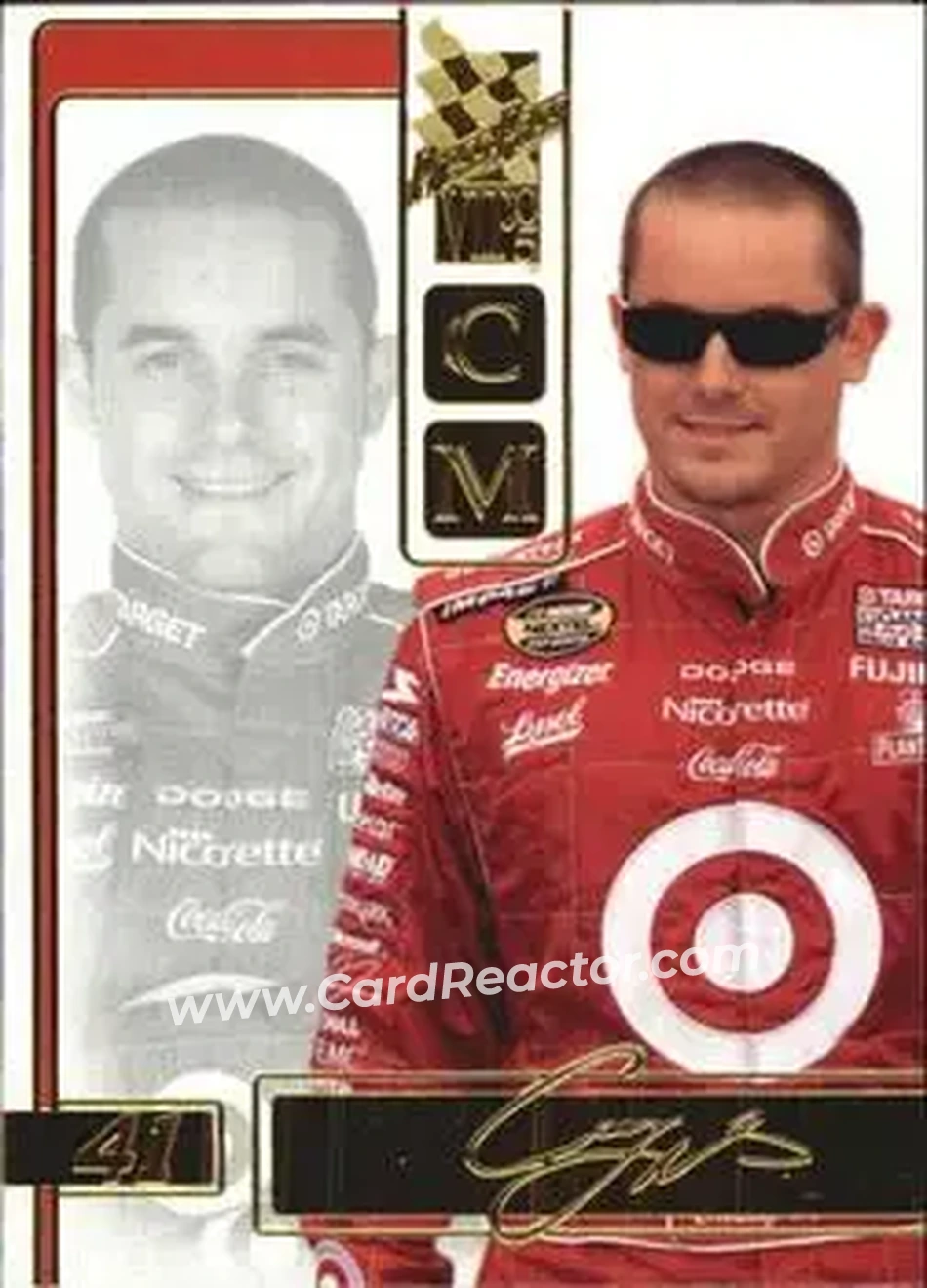 2005 Press Pass VIP #21 - Casey Mears - Chip Ganassi Racing with Felix Sabates - Front