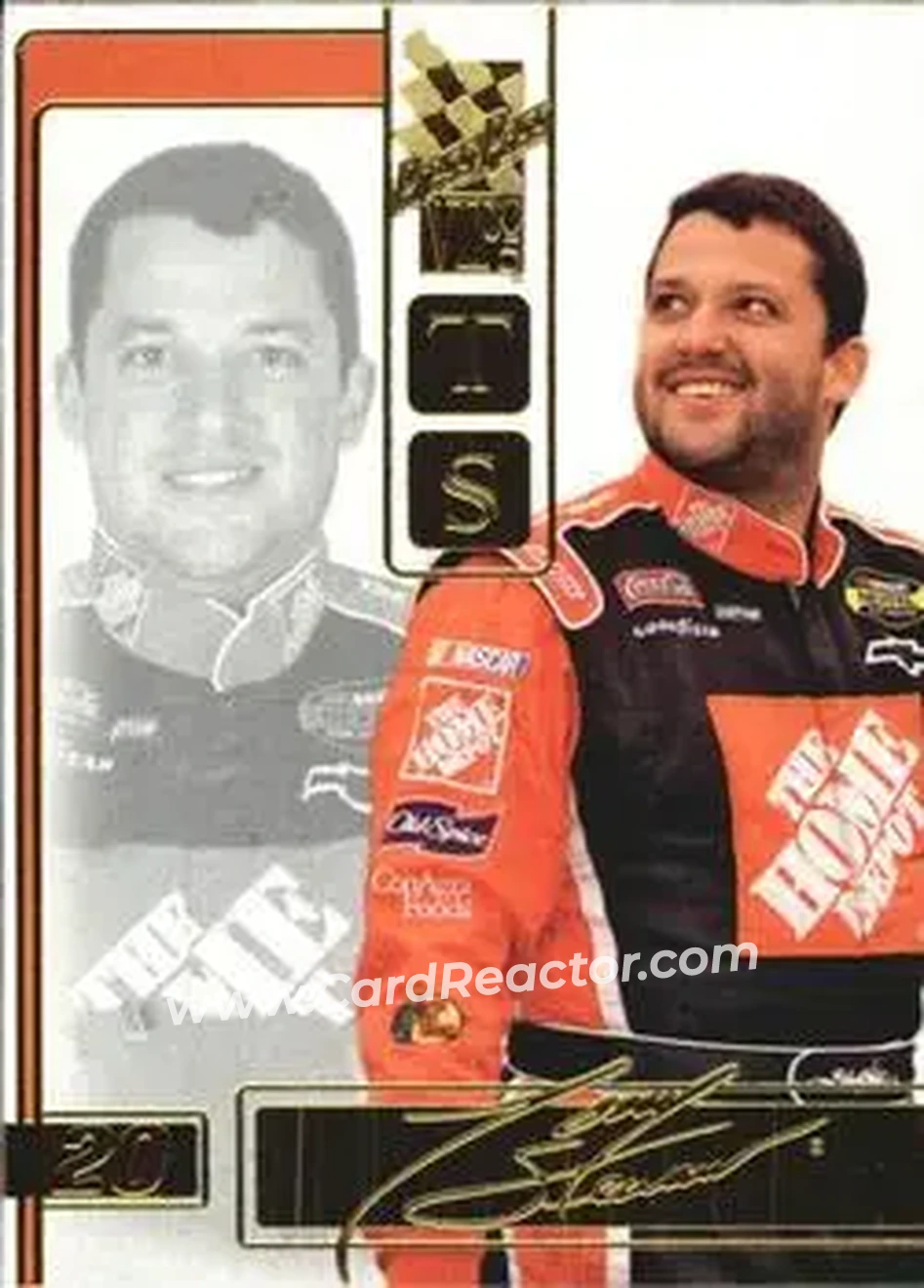 2005 Press Pass VIP #27 - Tony Stewart - Joe Gibbs Racing - Front