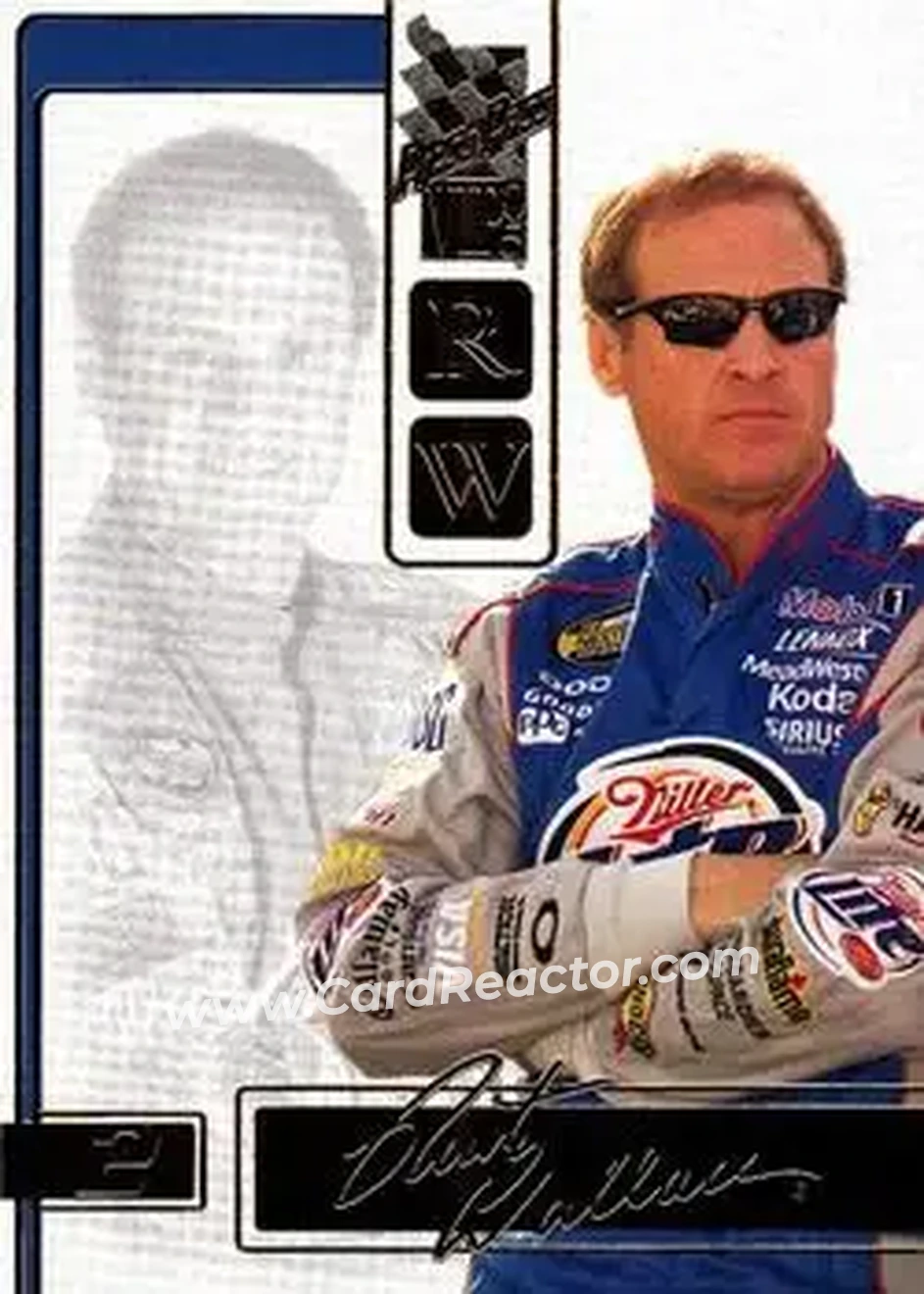2005 Press Pass VIP #29 - Rusty Wallace - Penske Racing South - Front
