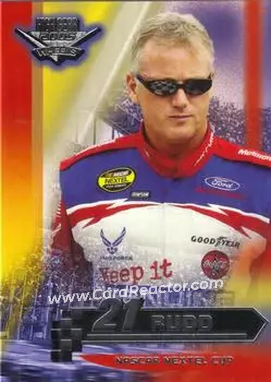 2005 Wheels High Gear #14 - Ricky Rudd - Wood Brothers Racing - Front 2005 Wheels High Gear #14 - Ricky Rudd - Wood Brothers Racing - Front
