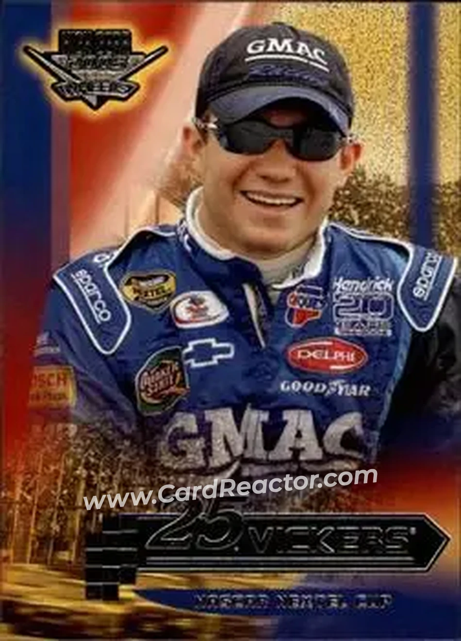 2005 Wheels High Gear #17 - Brian Vickers - Hendrick Motorsports - Front 2005 Wheels High Gear #17 - Brian Vickers - Hendrick Motorsports - Front