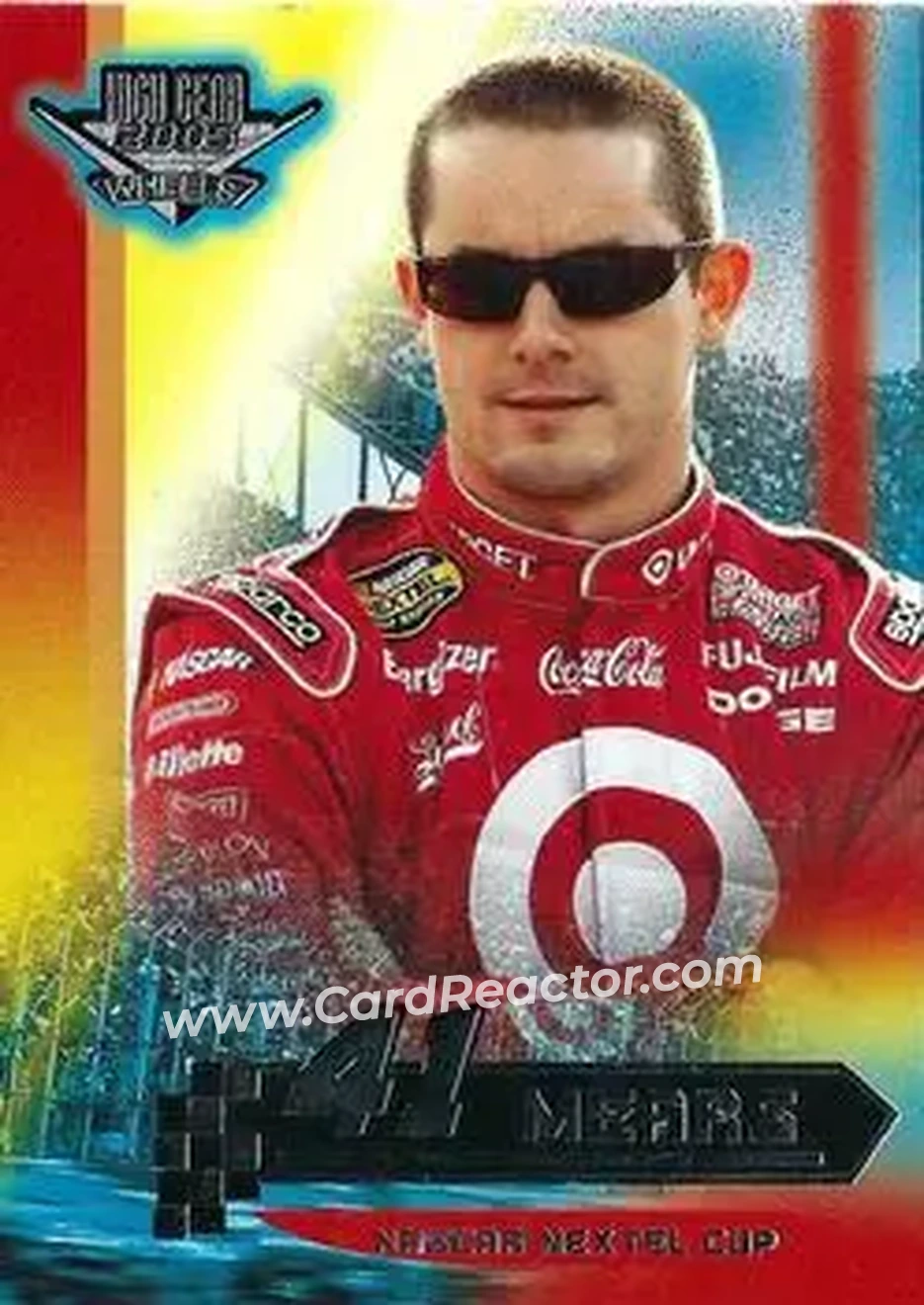 2005 Wheels High Gear #21 - Casey Mears - Chip Ganassi Racing with Felix Sabates - Front 2005 Wheels High Gear #21 - Casey Mears - Chip Ganassi Racing with Felix Sabates - Front