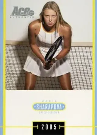 2005 Ace Authentic Sharapova SE #MS-1 Maria Sharapova