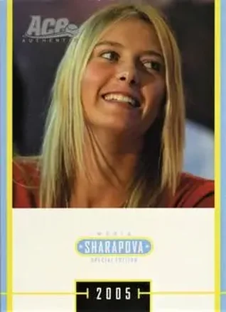 2005 Ace Authentic Sharapova SE #MS-3 Maria Sharapova