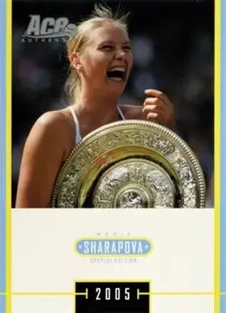 2005 Ace Authentic Sharapova SE #MS-5 Maria Sharapova