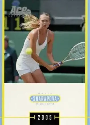 2005 Ace Authentic Sharapova SE #MS-7 Maria Sharapova