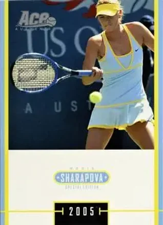 2005 Ace Authentic Sharapova SE #MS-8 Maria Sharapova
