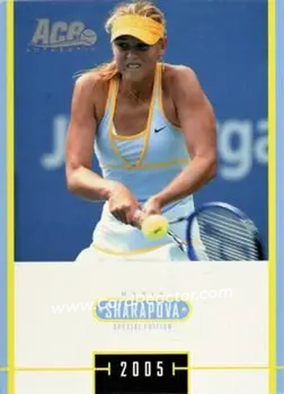 2005 Ace Authentic Sharapova SE #MS-10 - Maria Sharapova - Front