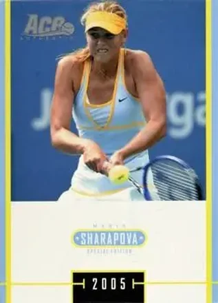 2005 Ace Authentic Sharapova SE #MS-10 Maria Sharapova