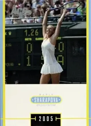 2005 Ace Authentic Sharapova SE #MS-14 Maria Sharapova
