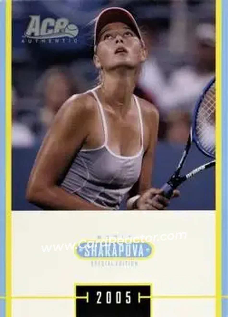 2005 Ace Authentic Sharapova SE #MS-17 - Maria Sharapova - Front