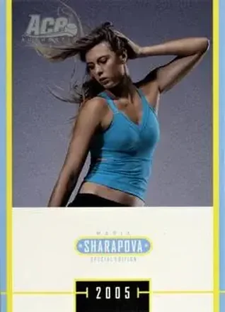 2005 Ace Authentic Sharapova SE #MS-19 Maria Sharapova