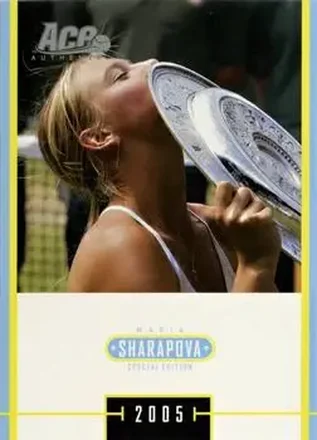 2005 Ace Authentic Sharapova SE #MS-23 Maria Sharapova