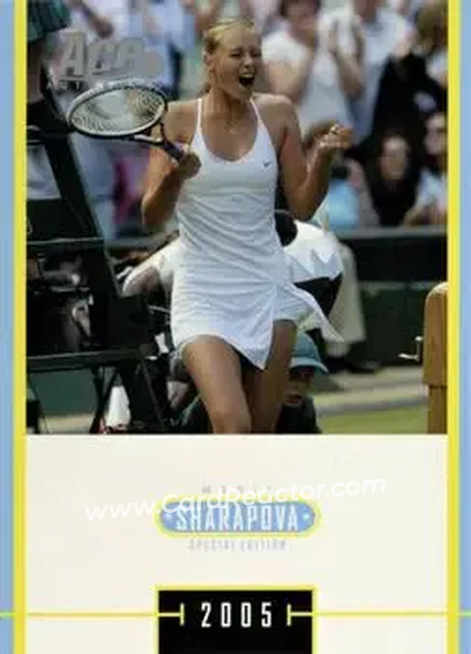 2005 Ace Authentic Sharapova SE #MS-24 - Maria Sharapova - Front