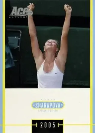 2005 Ace Authentic Sharapova SE #MS-25 Maria Sharapova