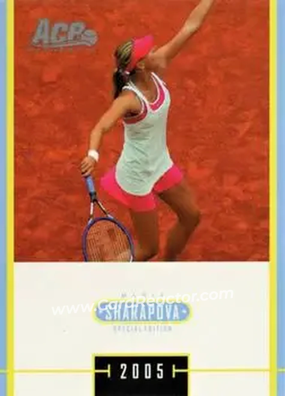 2005 Ace Authentic Sharapova SE #MS-30 - Maria Sharapova - Front