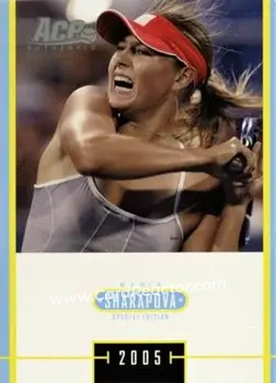 2005 Ace Authentic Sharapova SE #MS-31 - Maria Sharapova - Front