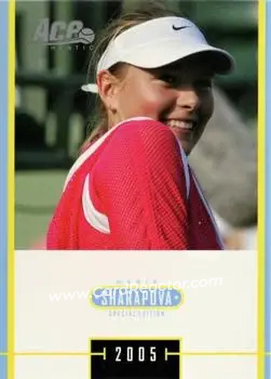 2005 Ace Authentic Sharapova SE #MS-34 - Maria Sharapova - Front