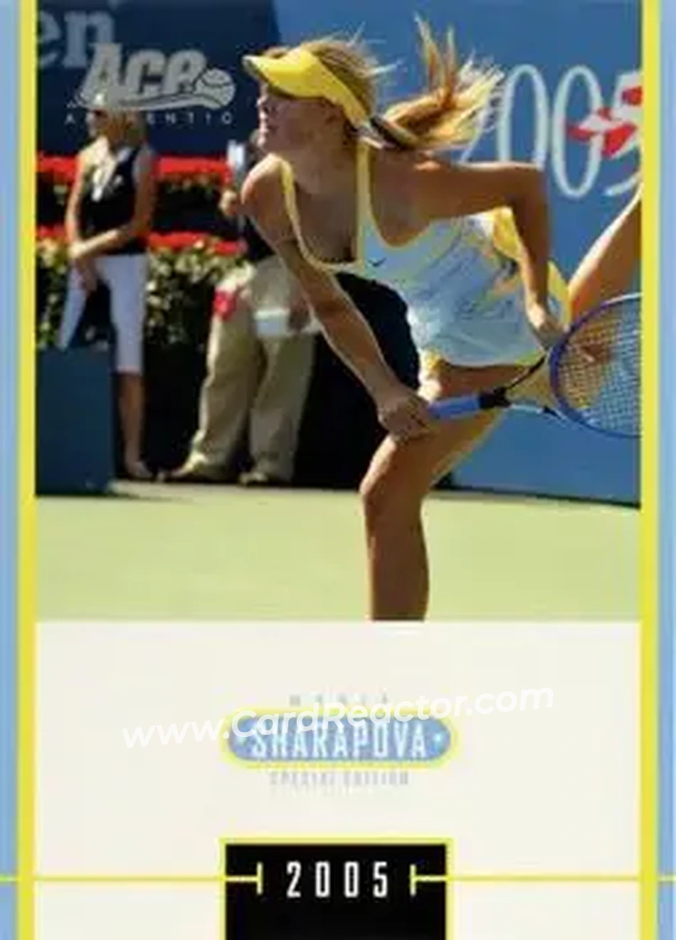 2005 Ace Authentic Sharapova SE #MS-35 - Maria Sharapova - Front