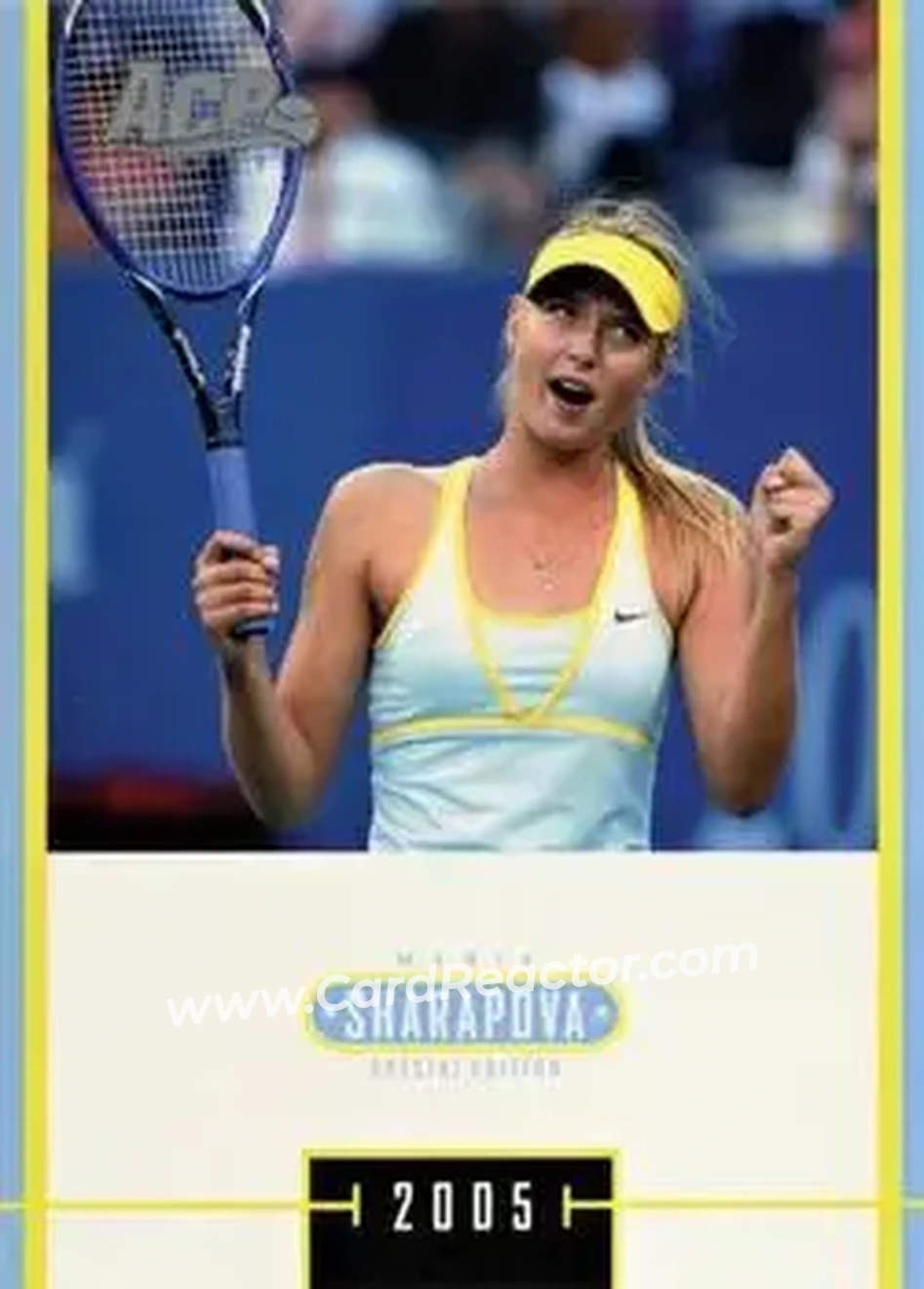 2005 Ace Authentic Sharapova SE #MS-37 - Maria Sharapova - Front