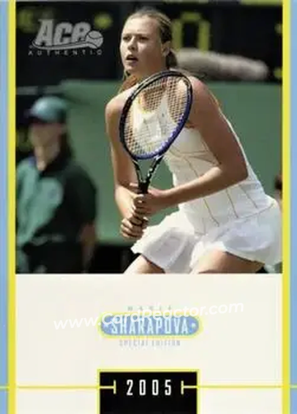 2005 Ace Authentic Sharapova SE #MS-38 - Maria Sharapova - Front