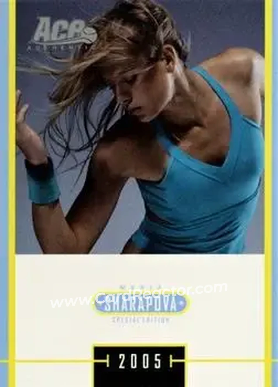 2005 Ace Authentic Sharapova SE #MS-43 - Maria Sharapova - Front