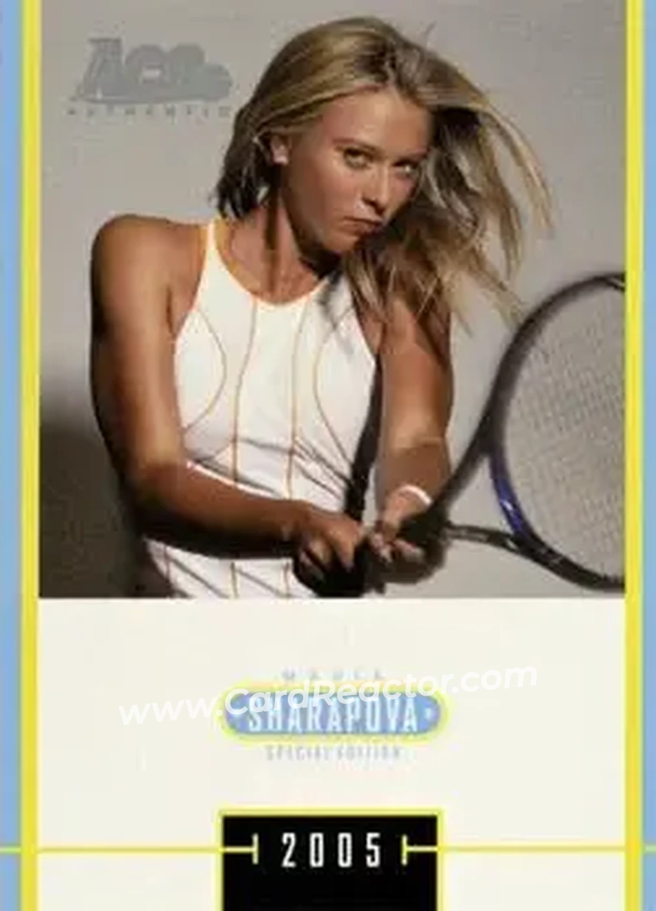 2005 Ace Authentic Sharapova SE #MS-44 - Maria Sharapova - Front