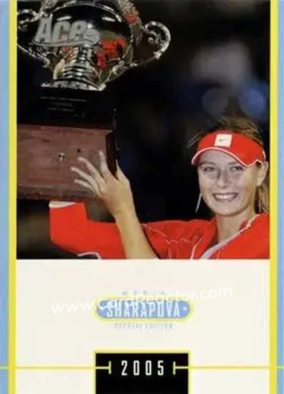 2005 Ace Authentic Sharapova SE #MS-45 - Maria Sharapova - Front