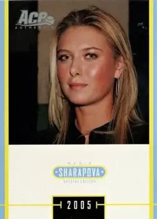 2005 Ace Authentic Sharapova SE feature card