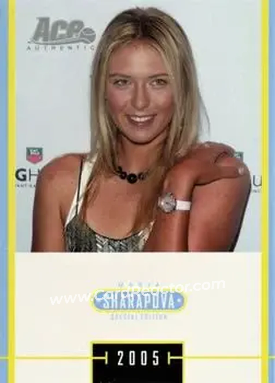 2005 Ace Authentic Sharapova SE #MS-48 - Maria Sharapova - Front
