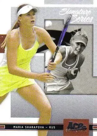 2005 Ace Authentic Signature Series #4 Maria Sharapova